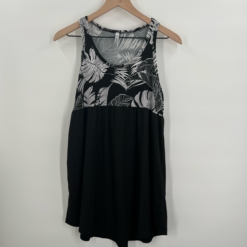 Cool Melon Bathing Floral Top Ladies Medium